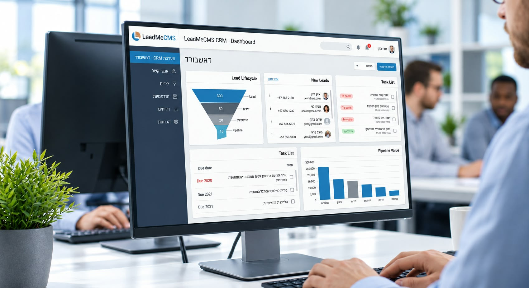 LeadMe CRM & AI